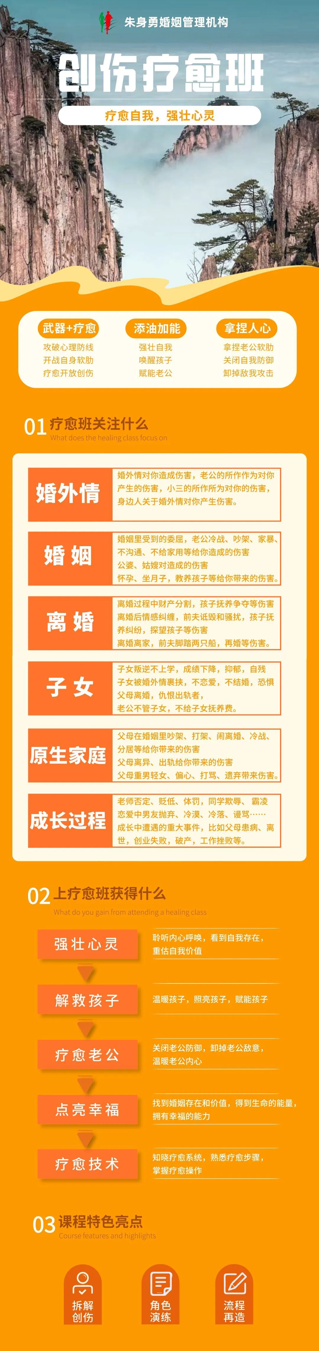 朱身勇《创伤疗愈班》第16期线下班,即将开课!